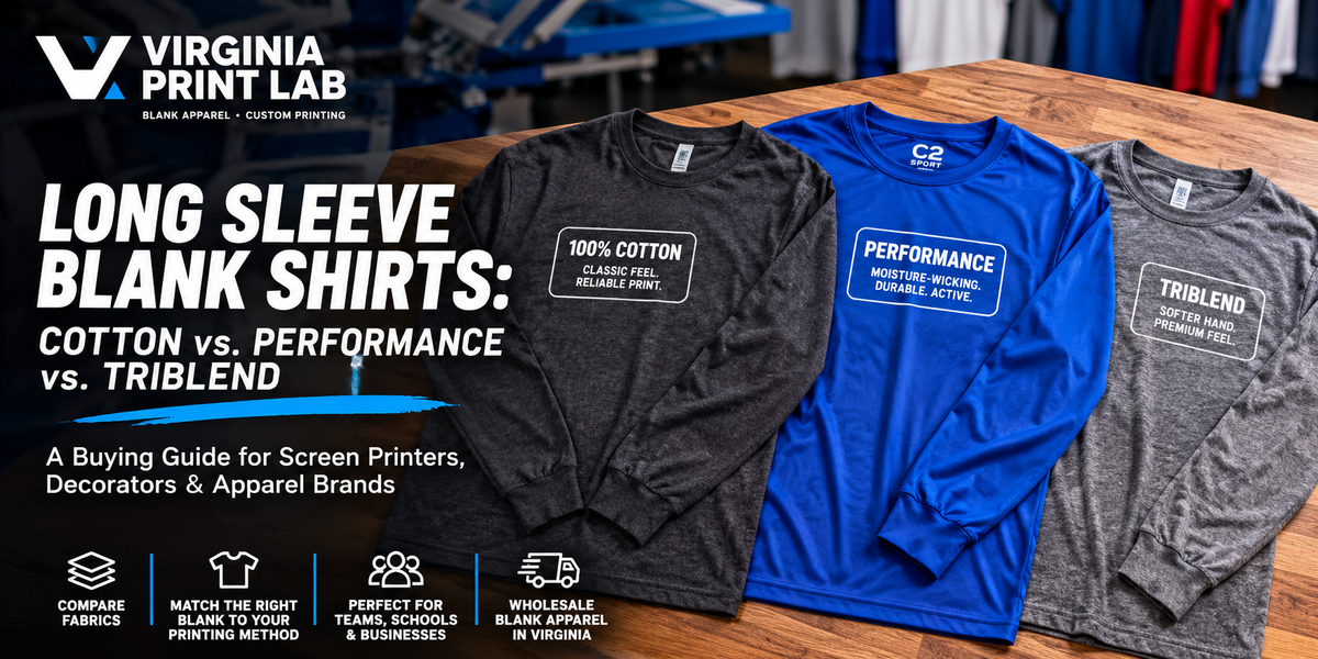 Long Sleeve Blank Shirts