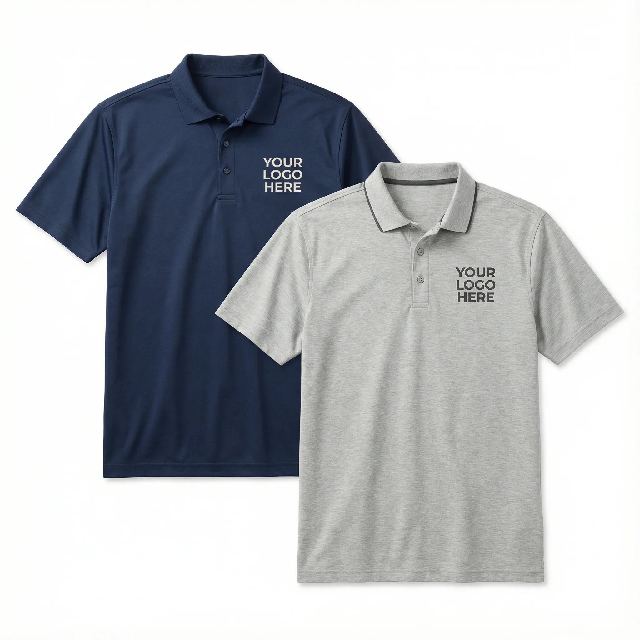embroidered polos