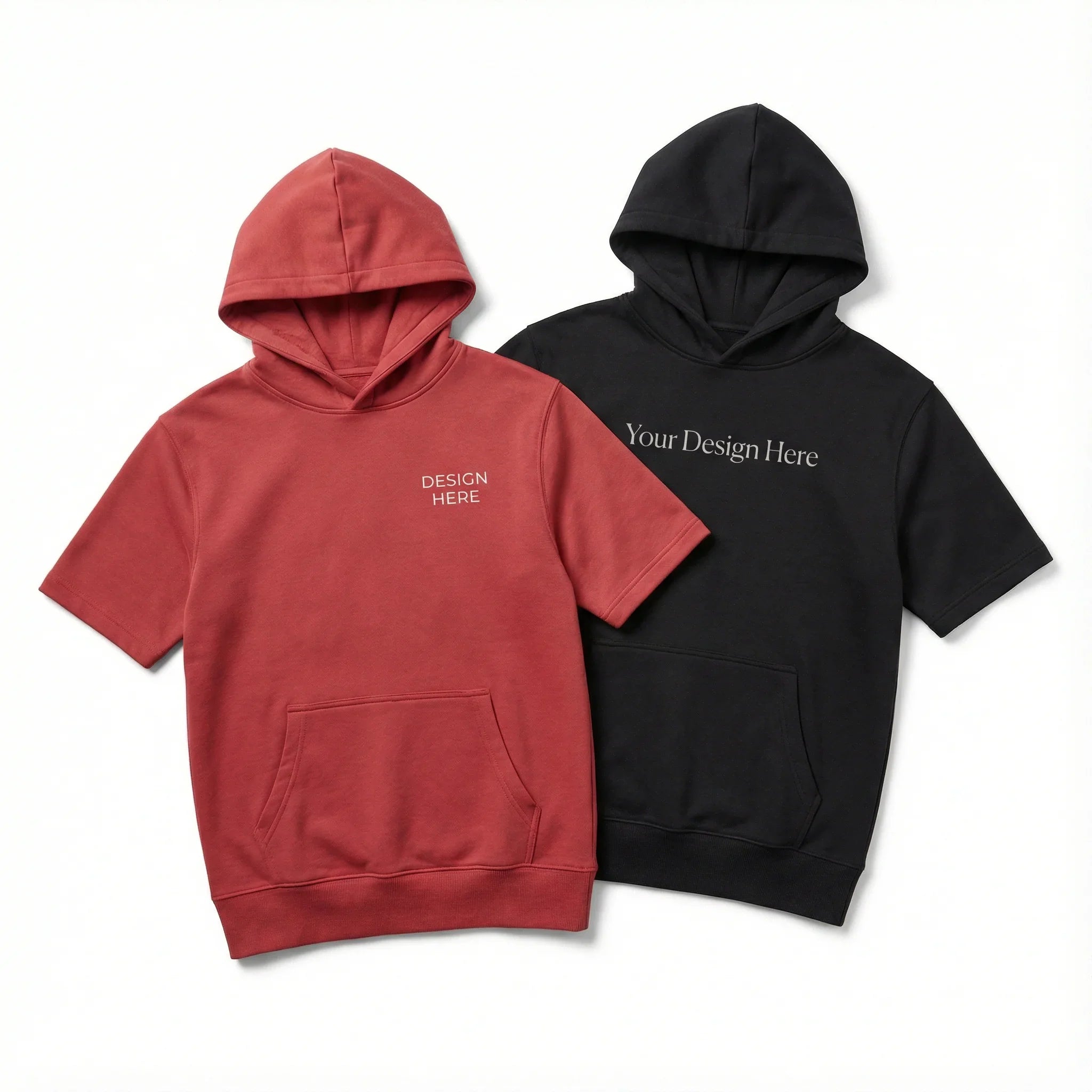 short sleeve hoodies