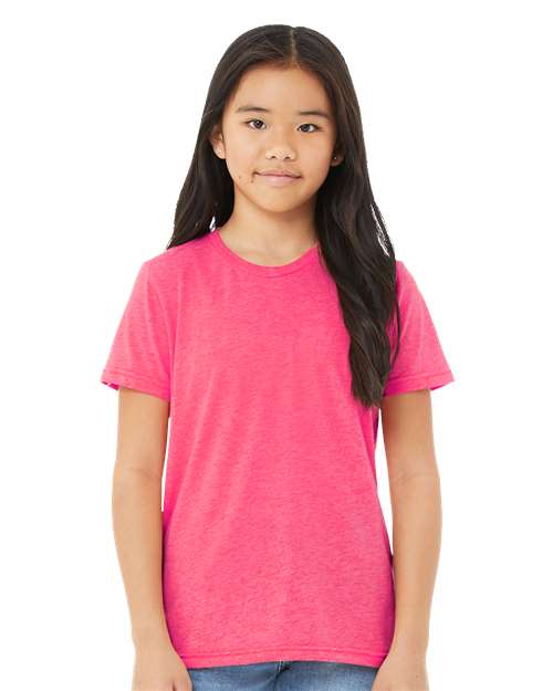 Youth Triblend Tee Image 5