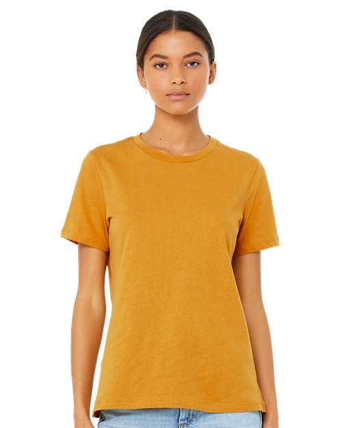 Women’s Relaxed Fit Heather CVC Tee Image 17