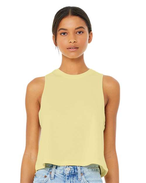 Women's Racerback Crop Tank Image 8