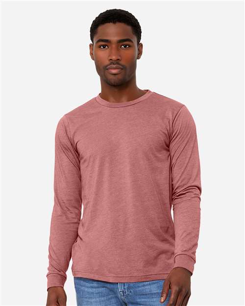 Heather CVC Long Sleeve Tee