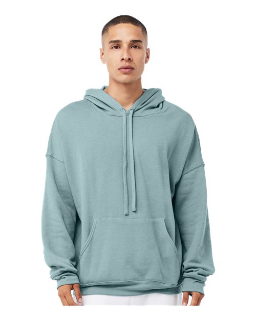 Unisex Sponge Fleece Drop Shoulder Hoodie Sweatshirt Image 9