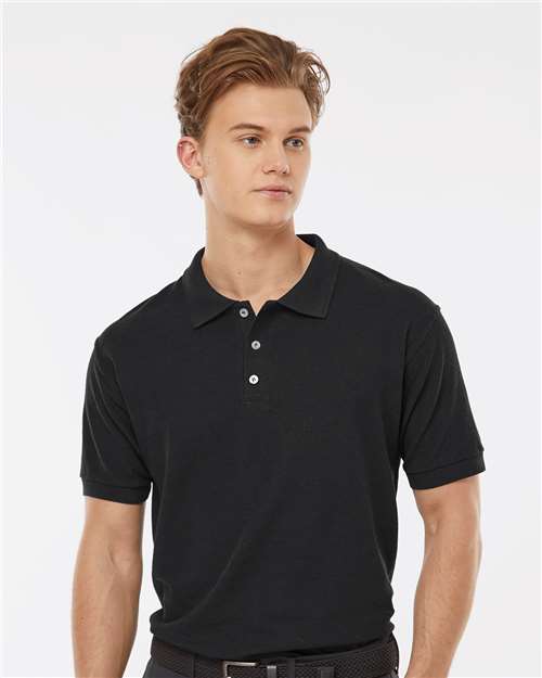 Men's 50/50 Sport Pique Polo Image 2
