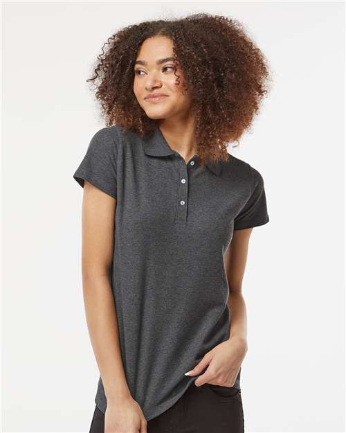 Women's 50/50 Sport Pique Polo Image 3