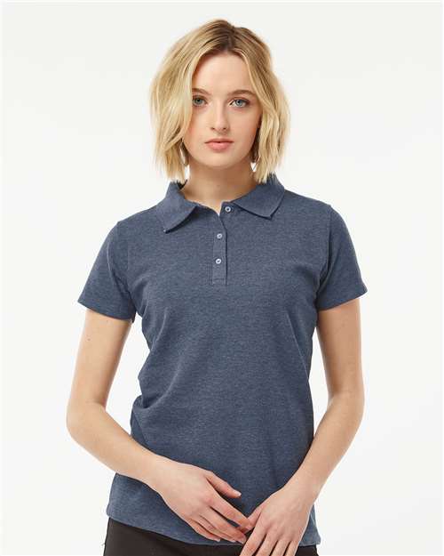 Women's 50/50 Sport Pique Polo Image 5