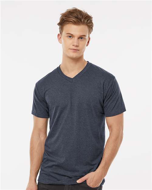 Men's Poly-Rich V-Neck T-Shirt Image 7