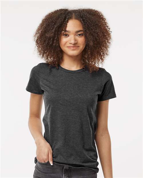 Women's Premium Cotton Blend T-Shirt Image 3