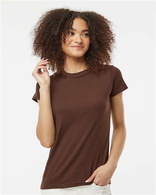Women's Fine Jersey Slim Fit T-Shirt Image 5