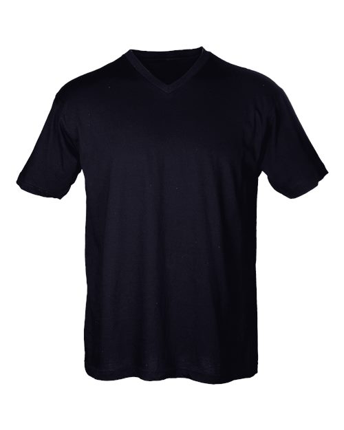 Men's Fine Jersey V-Neck T-Shirt Image 2