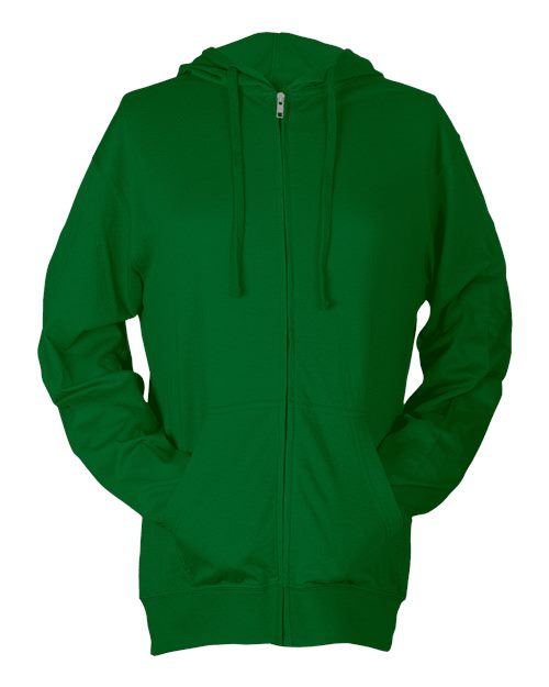 Unisex Beach Full-Zip Hooded Long Sleeve T-Shirt Image 5