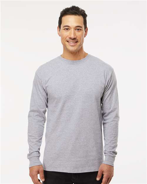 Unisex Gold Soft Touch Long Sleeve T-Shirt Image 3