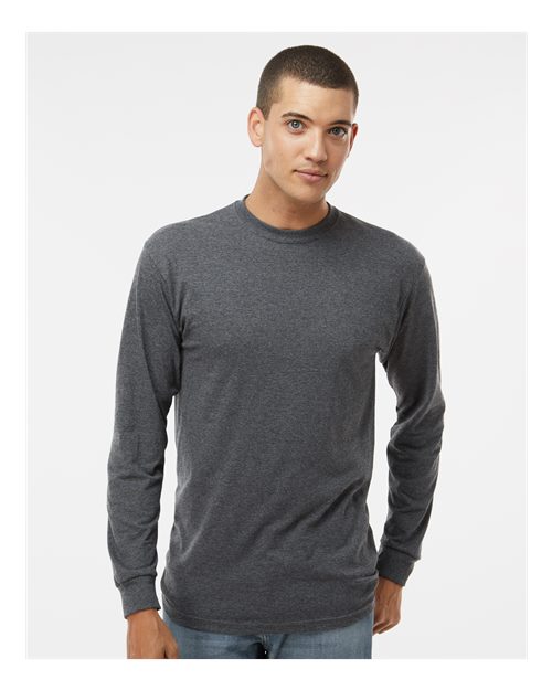 Unisex Gold Soft Touch Long Sleeve T-Shirt Image 7