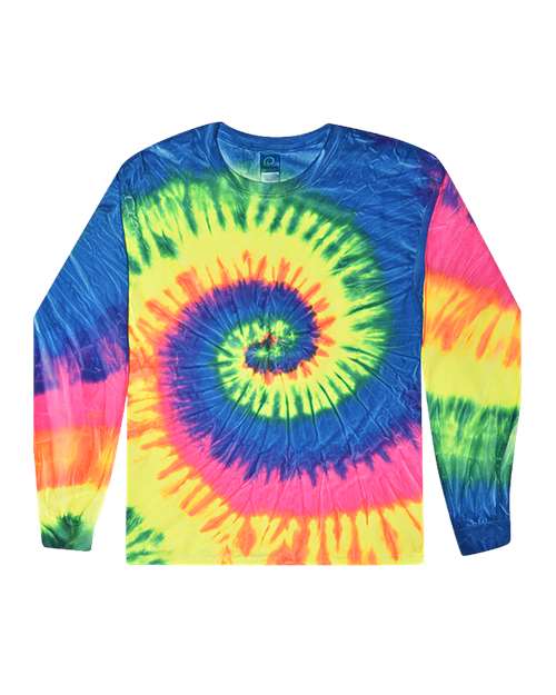 Unisex Tie-Dyed Long Sleeve T-Shirt Image 10