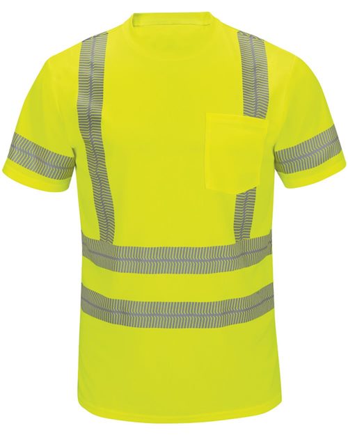 Men's High Visibility Short Sleeve T-Shirt Image 1