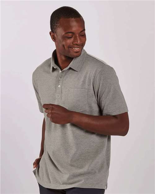 Men's Pique Polo Image 7