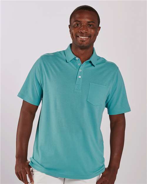Men's Pique Polo Image 10