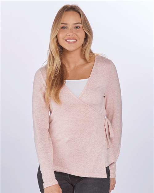Women's Cuddle Wrap Top Image 3