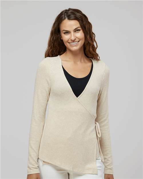 Women's Cuddle Wrap Top Image 5