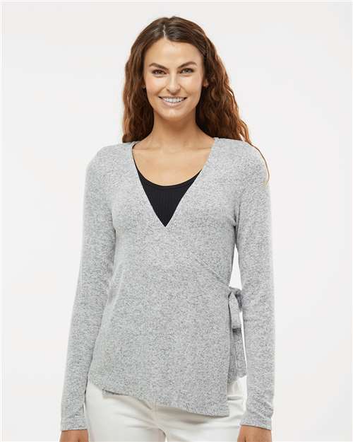 Women's Cuddle Wrap Top Image 6