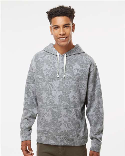 Men's Triblend Fleece Hooded Sweatshirt