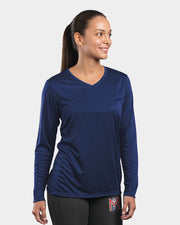 Women's Momentum Long Sleeve V-Neck T-Shirt