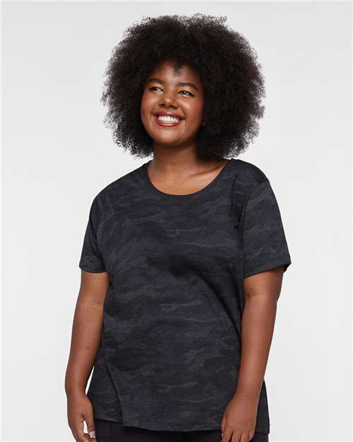 Women's Curvy Collection Fine Jersey Tee