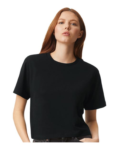 Women's Fine Jersey Boxy Tee Image 4