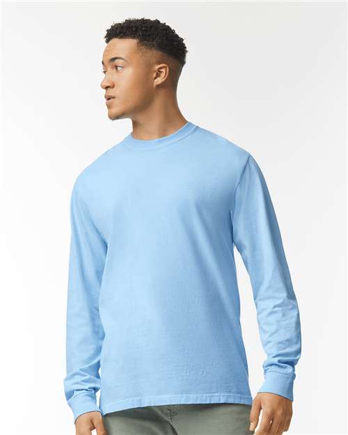 Unisex Garment-Dyed Heavyweight Long Sleeve T-Shirt Image 24