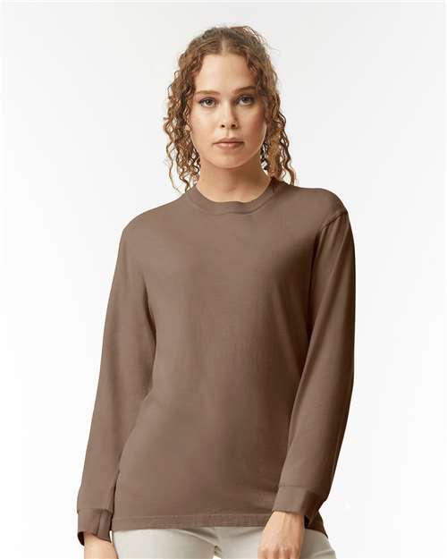 Unisex Garment-Dyed Heavyweight Long Sleeve T-Shirt Image 17