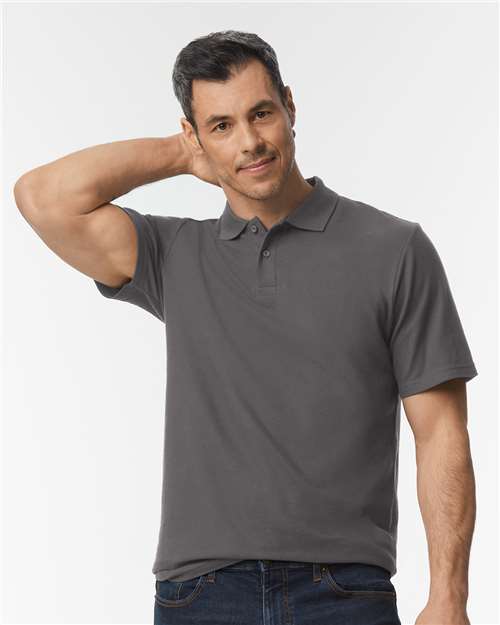 Unisex Softstyle® Pique Polo Image 3