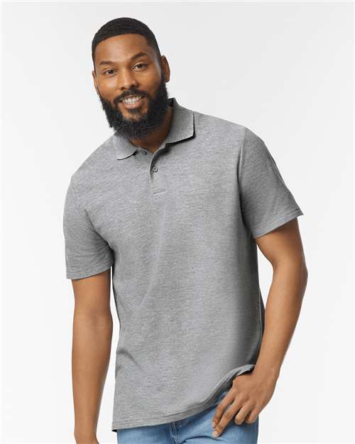 Unisex Softstyle® Pique Polo Image 13