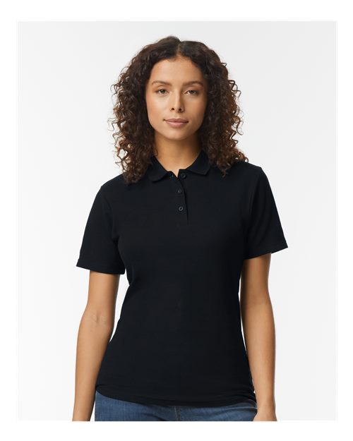 Women's Softstyle® Pique Polo Image 2