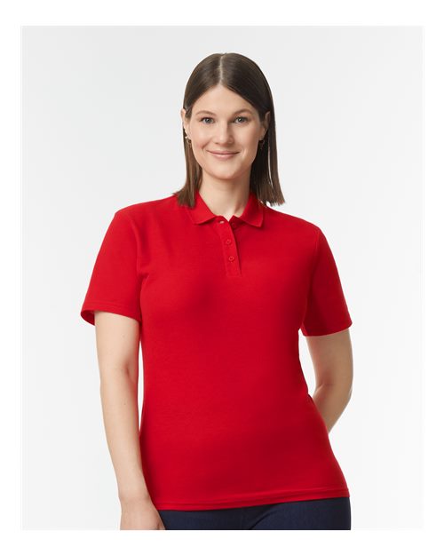 Women's Softstyle® Pique Polo Image 6