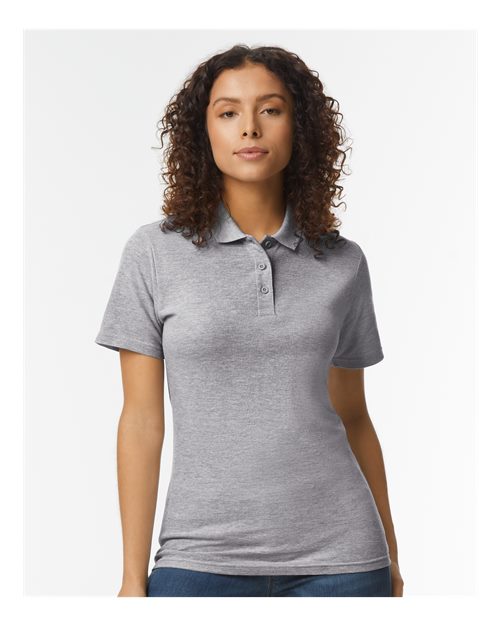 Women's Softstyle® Pique Polo Image 9