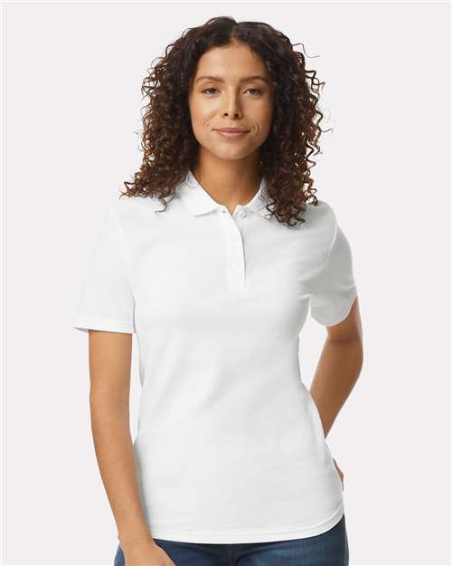 Women's Softstyle® Pique Polo Image 10