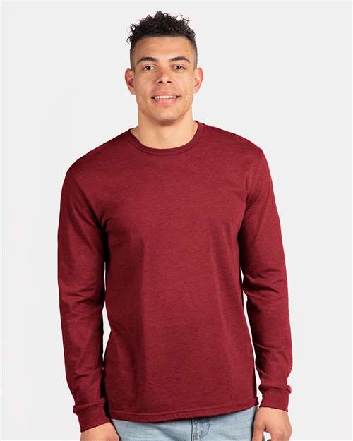 Unisex CVC Long Sleeve T-Shirt Image 3