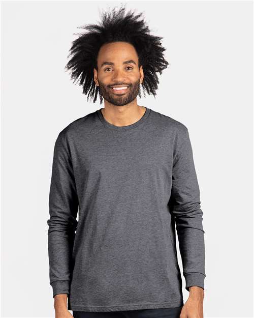 Unisex CVC Long Sleeve T-Shirt Image 5