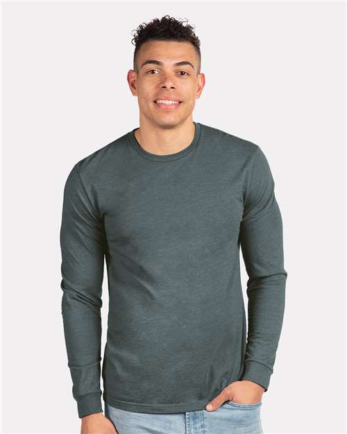 Unisex CVC Long Sleeve T-Shirt Image 12