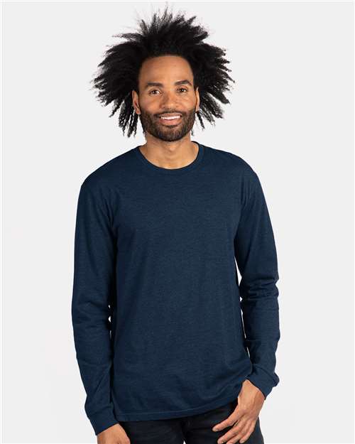 Unisex CVC Long Sleeve T-Shirt Image 13