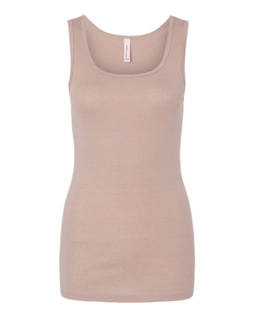Women's Micro Rib Tank Image 4