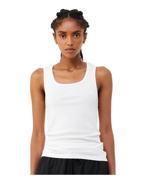 Women's Micro Rib Tank Image 6