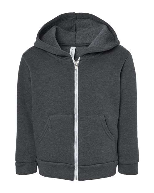 Toddler Sponge Fleece Full-Zip Hoodie Sweatshirt Image 3