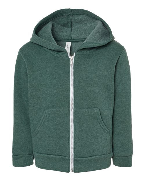 Toddler Sponge Fleece Full-Zip Hoodie Sweatshirt Image 4