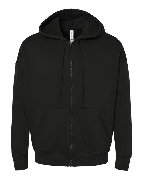 Unisex Sponge Fleece DTM Full-Zip Hoodie Sweatshirt Image 3
