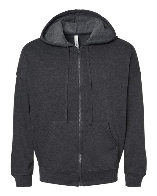 Unisex Sponge Fleece DTM Full-Zip Hoodie Sweatshirt Image 4
