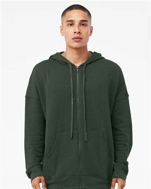 Unisex Sponge Fleece DTM Full-Zip Hoodie Sweatshirt Image 5
