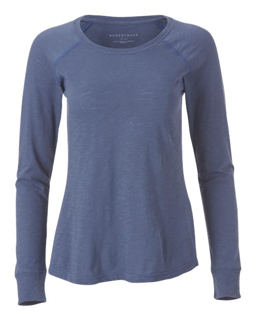 Women's Solid Preppy Patch Long Sleeve T-Shirt Image 4
