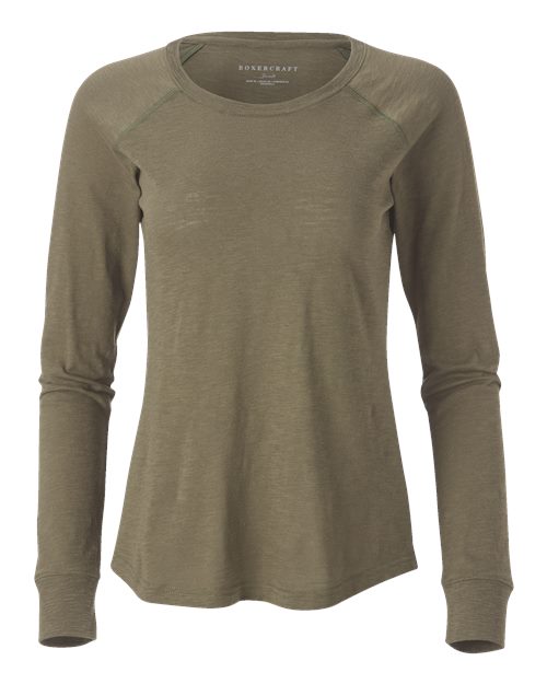 Women's Solid Preppy Patch Long Sleeve T-Shirt Image 7